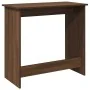 Escritorio de madera de ingeniería roble marrón 80x40x75 cm von , Schreibtische - Ref: Foro24-860460, Preis: 45,13 €, Rabatt: %