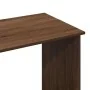 Escritorio de madera de ingeniería roble marrón 80x40x75 cm von , Schreibtische - Ref: Foro24-860460, Preis: 45,13 €, Rabatt: %