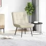 Sillón de relax terciopelo crema 64x74x84 cm by , Chairs - Ref: Foro24-4012325, Price: 91,91 €, Discount: %