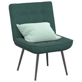 Sillón de relax terciopelo verde oscuro 64x74x84 cm von , Stühle - Ref: Foro24-4012319, Preis: 91,46 €, Rabatt: %