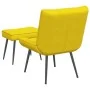 Sillón de relax con taburete terciopelo amarillo von , Stühle - Ref: Foro24-4012333, Preis: 90,23 €, Rabatt: %