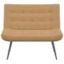 Banco de terciopelo marrón 110x74x84 cm von , Banken - Ref: Foro24-4012344, Preis: 134,48 €, Rabatt: %