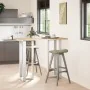 Patas de mesa bar forma T 2 uds acero blanco 50x35x(110-111) cm de , Patas para mesas - Ref: Foro24-4013101, Precio: 155,63 €...