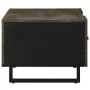 Mesa de centro madera maciza de mango negra 100x54x40 cm by , Coffee table - Ref: Foro24-4017696, Price: 153,48 €, Discount: %