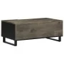 Mesa de centro madera maciza de mango negra 100x54x40 cm by , Coffee table - Ref: Foro24-4017696, Price: 153,48 €, Discount: %