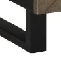 Mesa de centro madera maciza de mango negra 100x54x40 cm by , Coffee table - Ref: Foro24-4017696, Price: 153,48 €, Discount: %