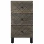Aparador negro 40x33x75 cm madera maciza mango de , Almacenamiento para CD y DVD - Ref: Foro24-4017707, Precio: 93,81 €, Desc...