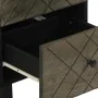 Aparador negro 40x33x75 cm madera maciza mango de , Almacenamiento para CD y DVD - Ref: Foro24-4017707, Precio: 93,81 €, Desc...
