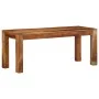 Banco 110 cm madera maciza acacia by , Benches for halls and storage - Ref: Foro24-4102375, Price: 144,21 €, Discount: %