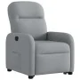 Sillón reclinable elevable de tela gris claro de , Sillones - Ref: Foro24-3302972, Precio: 242,56 €, Descuento: %