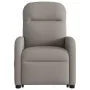 Sillón reclinable elevable tela gris taupe by , Armchairs - Ref: Foro24-3302979, Price: 266,82 €, Discount: %