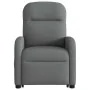 Sillón eléctrico reclinable elevable de tela gris oscuro by , Armchairs - Ref: Foro24-3302993, Price: 330,79 €, Discount: %