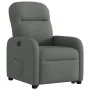 Sillón eléctrico reclinable elevable de tela gris oscuro by , Armchairs - Ref: Foro24-3302993, Price: 330,79 €, Discount: %