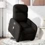 Sillón de masaje eléctrico reclinable elevable tela negro by , Armchairs - Ref: Foro24-3303004, Price: 318,97 €, Discount: %