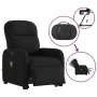 Sillón de masaje eléctrico reclinable elevable tela negro by , Armchairs - Ref: Foro24-3303004, Price: 318,97 €, Discount: %