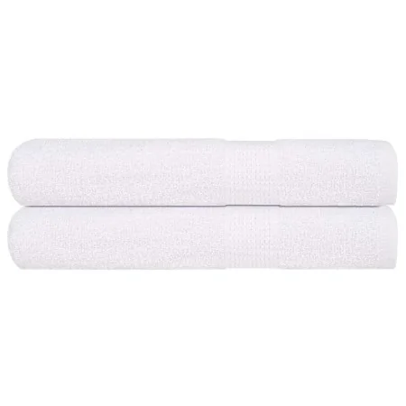 Toallas de sauna 2 uds 100% algodón blanco 80x200 cm 360 gsm de , Toallas - Ref: Foro24-136661, Precio: 37,29 €, Descuento: %
