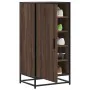 Zapatero madera contrachapada roble marrón 48x38x97,5 cm by , Shoe racks and shoe organizers - Ref: Foro24-849203, Price: 78,...