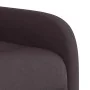 Silla de masaje reclinable de pie de tela marrón oscuro de , Sillones - Ref: Foro24-3302987, Precio: 282,63 €, Descuento: %