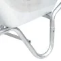 Carretilla 90 L 150 kg acero galvanizado y plástico de , Carretillas - Ref: Foro24-4013467, Precio: 132,13 €, Descuento: %