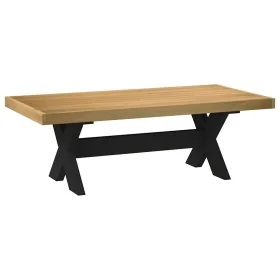 Mesa de centro NOAIN patas en X madera maciza pino 120x60x40 cm by , Coffee table - Ref: Foro24-4100034, Price: 103,89 €, Dis...