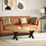 Mesa de centro NOAIN patas en X madera maciza pino 120x60x40 cm by , Coffee table - Ref: Foro24-4100034, Price: 103,89 €, Dis...