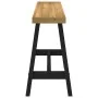 Mesa consola NOAIN patas en A madera maciza pino 120x30x75 cm by , console tables - Ref: Foro24-4100036, Price: 90,67 €, Disc...