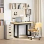 Escritorio NOAIN patas en U madera maciza pino 120x50x75 cm by , Desks - Ref: Foro24-4100041, Price: 114,12 €, Discount: %