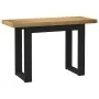 Escritorio NOAIN patas en U madera maciza pino 120x50x75 cm by , Desks - Ref: Foro24-4100041, Price: 114,12 €, Discount: %