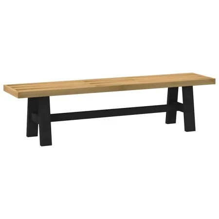 Banco comedor NOAIN patas forma A madera maciza pino von , Ess- und Küchenbänke - Ref: Foro24-4100048, Preis: 163,64 €, Rabat...