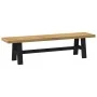 Banco comedor NOAIN patas forma A madera maciza pino von , Ess- und Küchenbänke - Ref: Foro24-4100048, Preis: 163,64 €, Rabat...