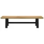 Banco comedor NOAIN patas forma A madera maciza pino von , Ess- und Küchenbänke - Ref: Foro24-4100048, Preis: 163,64 €, Rabat...