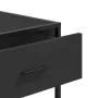 Mesa consola de madera contrachapada negro 90x35x80 cm von , Seitentische - Ref: Foro24-849179, Preis: 85,86 €, Rabatt: %