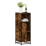 Armario baño madera contrachapada roble ahumado 35x37,5x100 cm von , Badezimmermöbel - Ref: Foro24-849241, Preis: 76,74 €, Ra...
