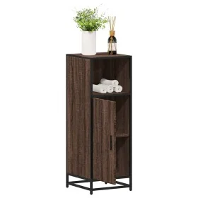 Armario de baño madera contrachapada roble marrón 35x37,5x100cm von , Badezimmermöbel - Ref: Foro24-849243, Preis: 79,19 €, R...