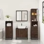 Armario de baño madera contrachapada roble marrón 35x37,5x166cm by , Bathroom furniture - Ref: Foro24-849248, Price: 107,93 €...