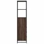 Armario de baño madera contrachapada roble marrón 35x37,5x166cm by , Bathroom furniture - Ref: Foro24-849248, Price: 107,93 €...