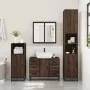 Armario lavabo baño madera ingeniería roble marrón 80x33x60 cm von , Badezimmermöbel - Ref: Foro24-849283, Preis: 117,76 €, R...