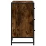 Armario lavabo baño madera ingeniería roble ahumado 80x33x60 cm by , Bathroom furniture - Ref: Foro24-849281, Price: 118,33 €...