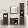 Mueble de lavabo madera de ingeniería roble marrón 65x33x60 cm de , Muebles de baño - Ref: Foro24-849288, Precio: 76,99 €, De...