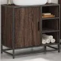 Mueble de lavabo madera de ingeniería roble marrón 65x33x60 cm de , Muebles de baño - Ref: Foro24-849288, Precio: 76,99 €, De...