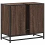 Mueble de lavabo madera de ingeniería roble marrón 65x33x60 cm de , Muebles de baño - Ref: Foro24-849288, Precio: 76,99 €, De...