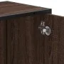 Mueble de lavabo madera de ingeniería roble marrón 65x33x60 cm de , Muebles de baño - Ref: Foro24-849288, Precio: 76,99 €, De...