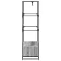 Armario de madera de ingeniería gris Sonoma 90x50x180 cm von , Kommoden-Organizer und Bar-Kleiderbügel - Ref: Foro24-849297, ...