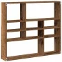 Estantería pared madera contrachapada madera antigua 90x16x78cm by , Shelves and shelves - Ref: Foro24-856069, Price: 46,50 €...