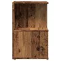Mesitas noche 2uds madera contrachapada madera vieja 35x35x55cm de , Mesitas de noche - Ref: Foro24-856531, Precio: 58,81 €, ...
