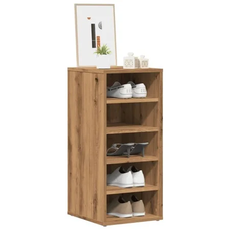 Muebles zapateros 2 uds madera roble artisan 32x35x70 cm von , Schuhregale und Schuhorganisatoren - Ref: Foro24-856713, Preis...