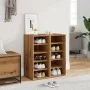Muebles zapateros 2 uds madera roble artisan 32x35x70 cm von , Schuhregale und Schuhorganisatoren - Ref: Foro24-856713, Preis...