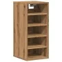 Muebles zapateros 2 uds madera roble artisan 32x35x70 cm von , Schuhregale und Schuhorganisatoren - Ref: Foro24-856713, Preis...