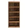 Muebles zapateros 2 uds madera ingeniería envejecida 32x35x70cm de , Zapateros y organizadores de calzado - Ref: Foro24-85671...