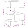 Mesitas noche 2 uds madera ingeniería roble artisian 40x35x65cm von , Nachttische - Ref: Foro24-856751, Preis: 96,96 €, Rabat...